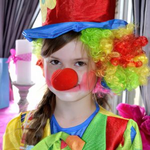 1" Red Foam Clown Nose (pack of 10)