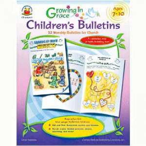 Growing in Grace Children's Bulletins - Ages 3-6