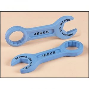 "Jesus Can Fix All Things" Wrench Eraser - 5/pk