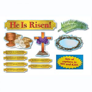 He is Risen! Bulletin Board Set