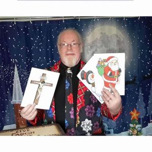 Jumbo Improved Christmas 3 Card Monte