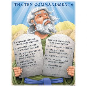 Ten Commandment Chart