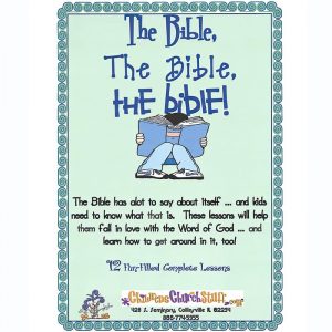 The Bible, The Bible, The Bible – Curriculum